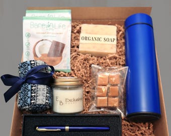 Thank You Gift Box for Best Friend Appreciation Gift for Friendship Gift Set for Brother Care Box Set Anniversary Gift Idea Get Well Basket
