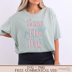 sublimation design seas the day png