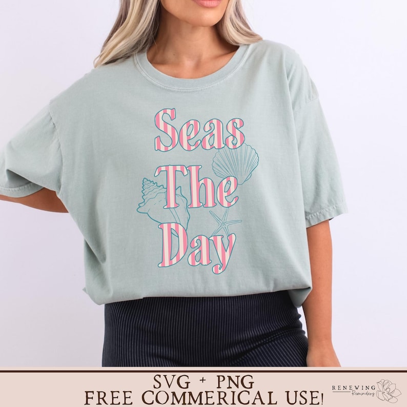 sublimation design seas the day png
