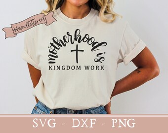 Christliche Mama svg Design Christian homeschool mama png für Sublimation Muttertag Geschenkidee svg Ermutigung zur Mutterschaft Zitat für Shirt