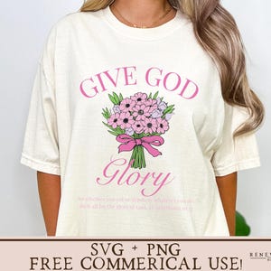 bouquet shirt svg bible verse