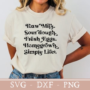 Mots de la ferme en détresse svg campagne simple vie svg