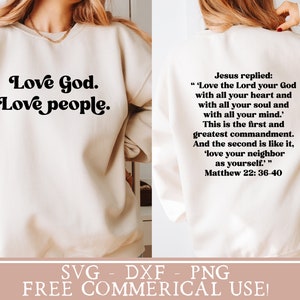 love God love people svg