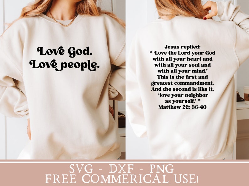 love God love people svg