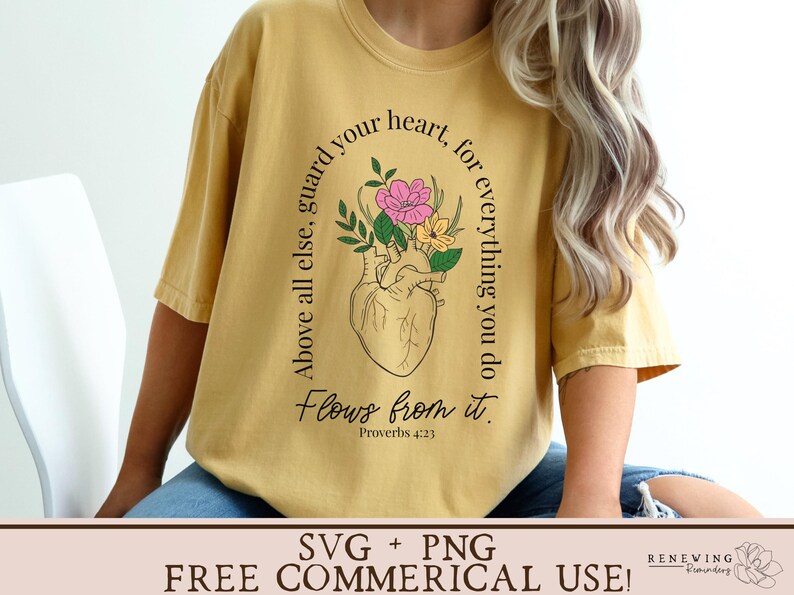 shirt png guard your heart