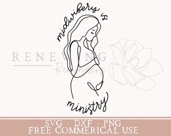 midwifery is ministry shirt png Christian midwife shirt svg midwife quote png midwife gift idea CNM gift svg nurse midwife appreciation png