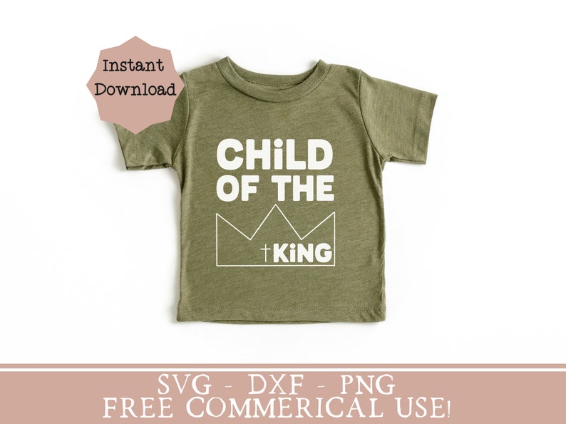 svg kids faith shirt