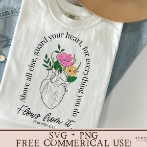 Christian aesthetic graphic tee png