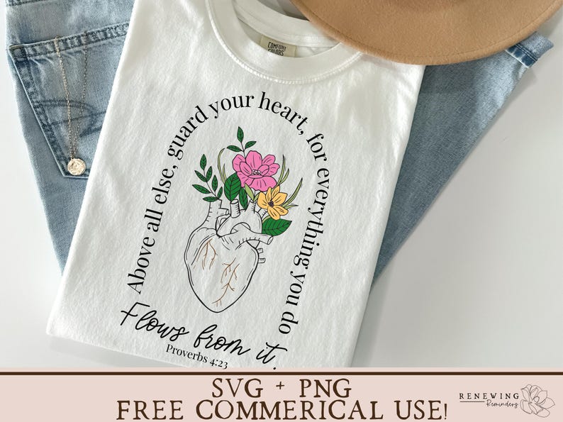 Christian aesthetic graphic tee png