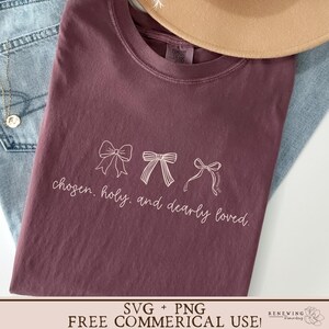 svg coquette faith shirt