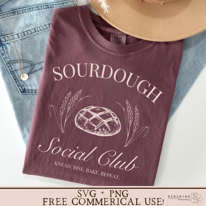 sourdough social club svg trendy