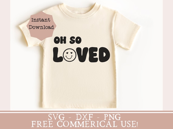retro baby onesie svg smiley face toddler shirt png cute newborn gift svg baby shower gift idea trendy kids shirt svg so loved onesie png