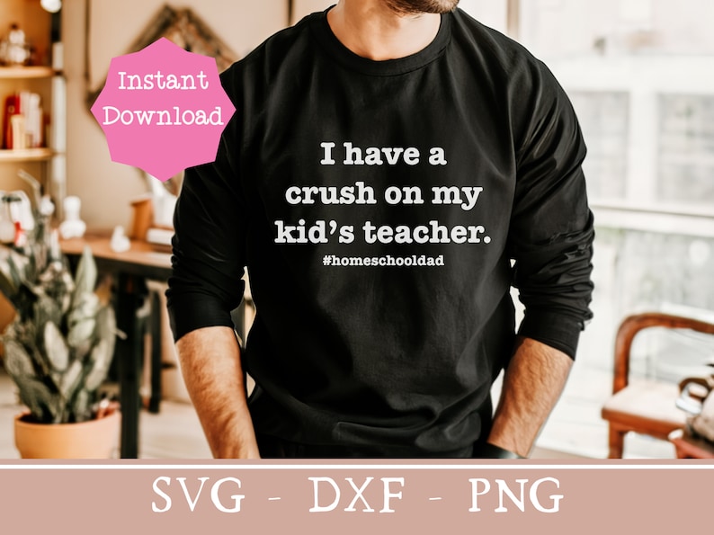 homeschool dad shirt svg funny