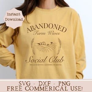 shirt svg farm wives social club