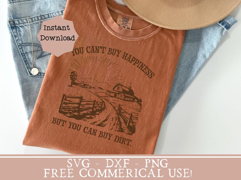shirt svg rural living
