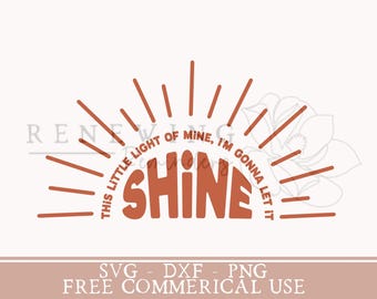 maglietta fede bambino svg maglietta cristiana bambino png questa piccola luce mia svg maglietta sole bambino design sublimazione fede bambino minimo png