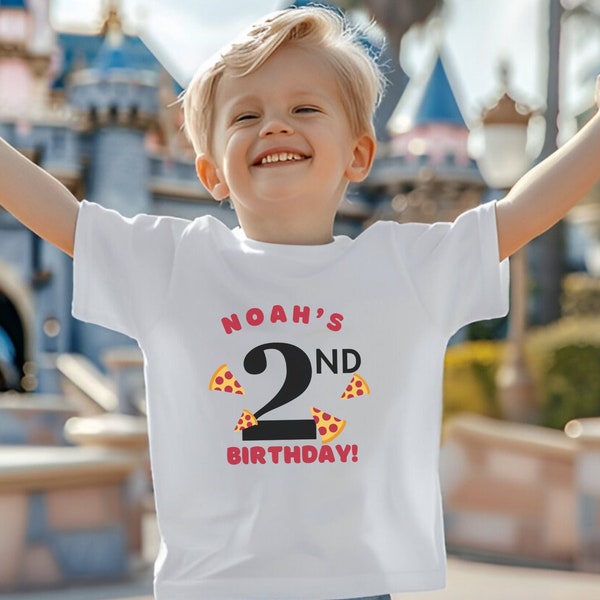 Pizza Birthday Shirt Toddler, Pizza Toddler Shirt, Birthday Pizza Party, Pizza Party Shirt, Pizza Party Kids, Birthday Boy Girl, Personalize