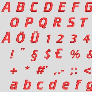 Crillee ESA font for Wilcom, Hatch, Janome5 embroidery software