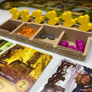 Everdell Player Meeple Dashboard Resursinnehavare - Inofficiell