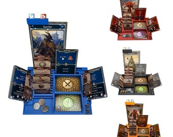 Gloomhaven/frosthaven Monster Deck Holder, Damage Tracker - Etsy Gloomhaven/frosthaven Monster Deck Holder, Damage Tracker - Etsy
