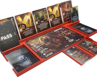 Nemesis and/or Lockdown Player Dashboard Game Organizer