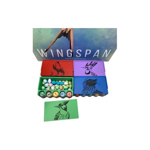 Set of 2 Wingspan Egg and Food Resource Holders