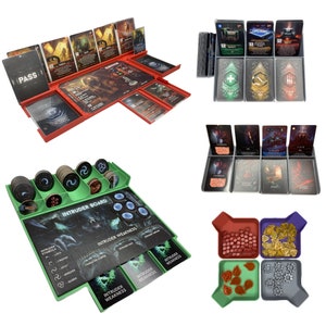 Nemesis/Lockdown Organizer Kit (6 Player Dashboards, Intruder Board, Item Card Holder, 4 Event Card Holder, 4 XL Resource Tray)