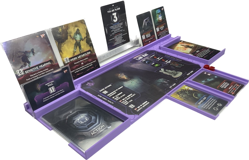 Set of Six Nemesis/Lockdown Player Dashboards includes one for each character color image 9