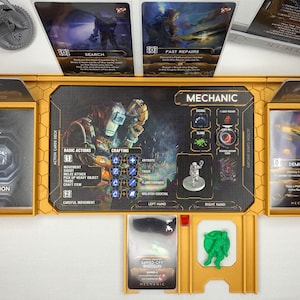 Set of Six Nemesis/Lockdown Player Dashboards includes one for each character color image 4