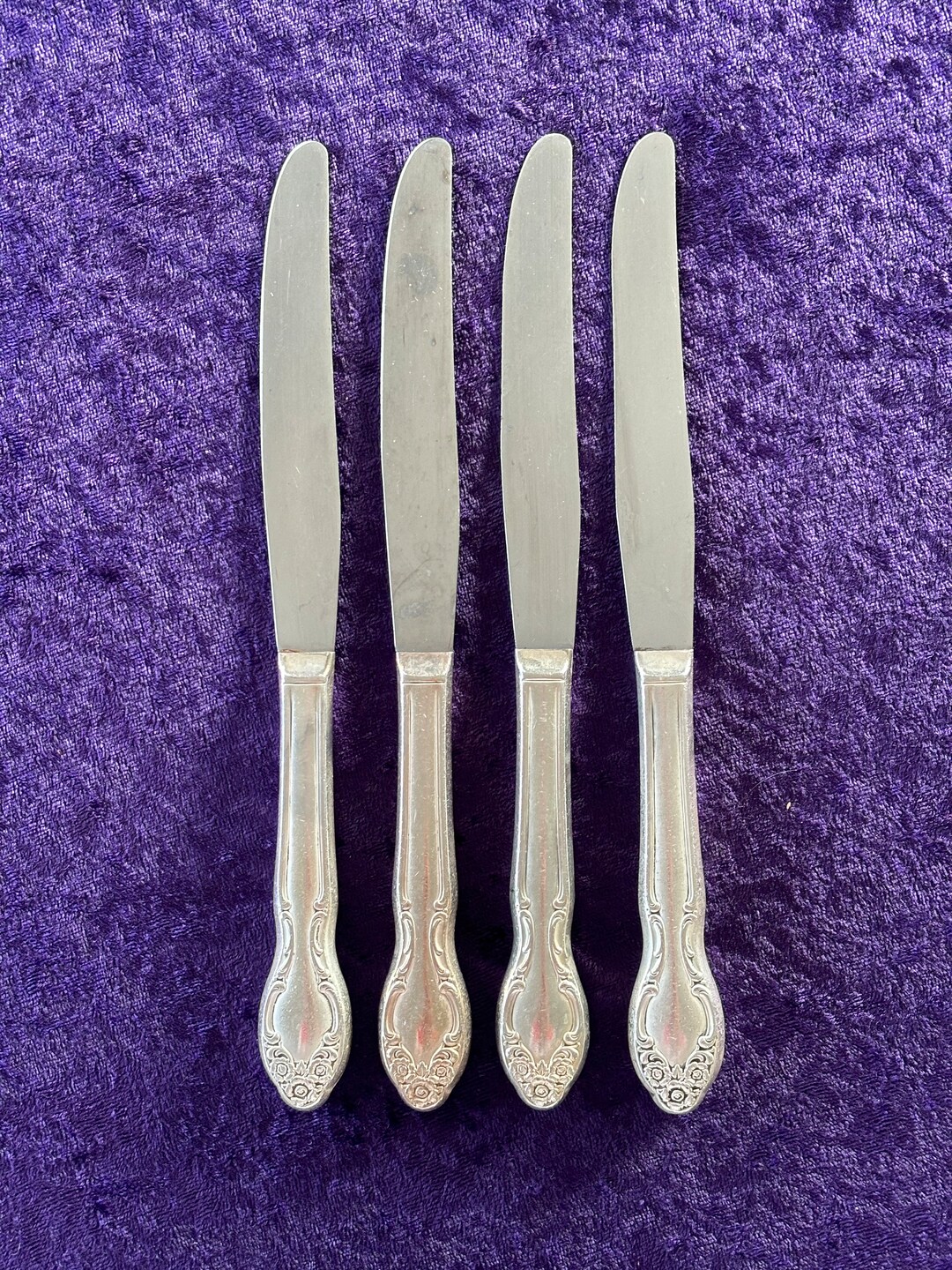 LADY DENSMORE Silverplate by Wm. Rogers Reinforced Plate Vintage 1955 4