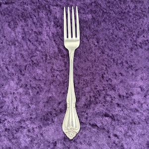 ARBOR ROSE 1881 Rogers Stainless by Oneida Vintage Flatware - 1 Dinner Fork