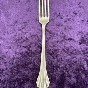 CLARETTE Oneida Community Vintage Stainless - 1 Dinner Fork - made in USA