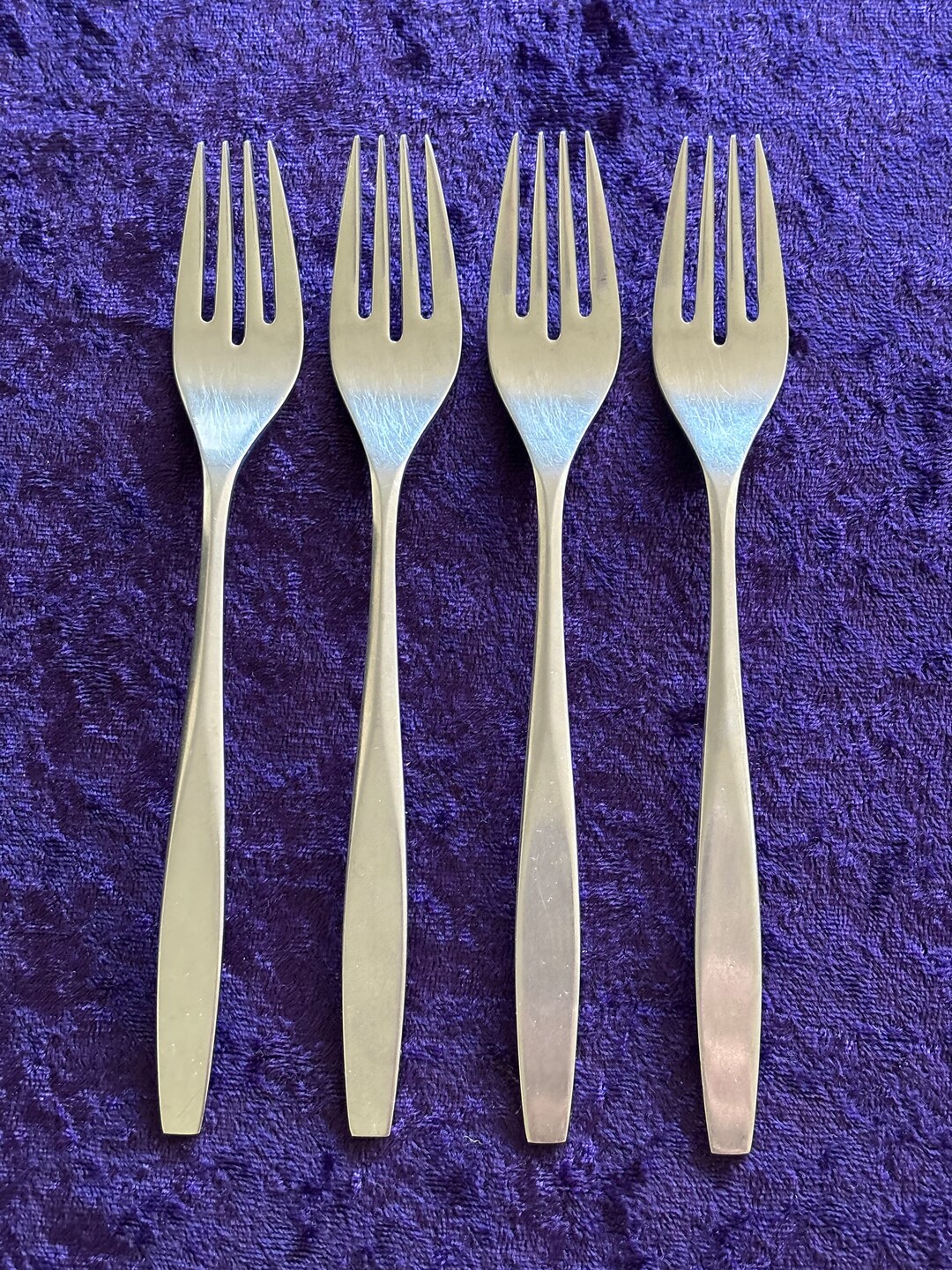 LIDO Stainless by Oneida Ltd. Vintage Flatware 4 Dinner Forks Etsy