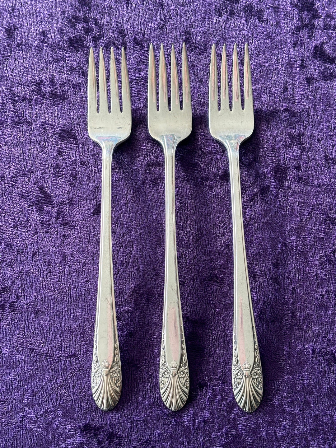 RADIANCE by Crown Silverplate 1939 Art Deco Vintage Pattern 3 Grille