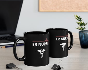 ER Nurse Ceramic Mug - Gift For Nurses
