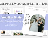 Ultimate Wedding Day Binder Template, Wedding Planner Book, Wedding Itinerary, Wedding Checklists, Day Of Wedding Binder , Wedding Printable