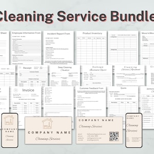 清掃サービス提案書、清掃事業フォーム、印刷可能な清掃契約書、ハウスクリーニングチェックリスト、商業清掃受付