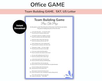 Büro-Team-Spiel, Pass-The-Preis-Spiel, Personalbesprechungs-Spiel, Arbeits-Eisbrecher-Spiel, Mitarbeiter-Partyspiel, Happy Hour-Spiel, Lerne dich kennen-Spiel