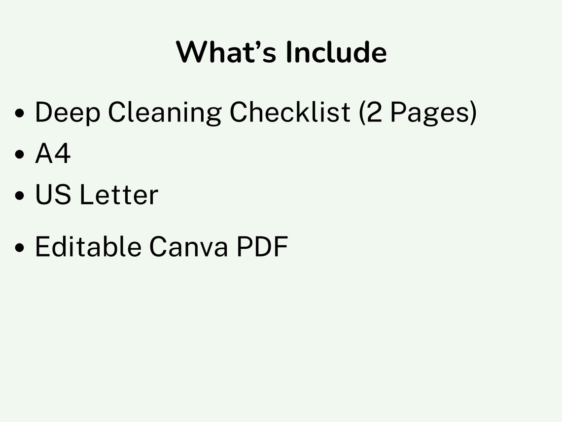 Editable Cleaning Schedule Template: Room by Room Chore Chart (digital ...