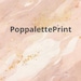 Poppaletteprint store logo