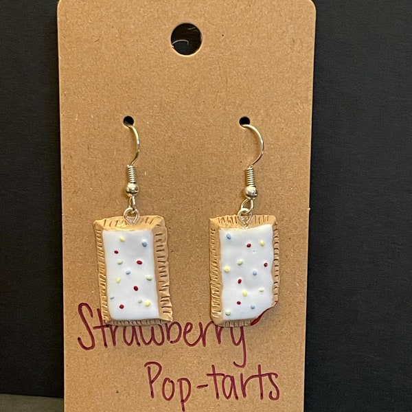 Strawberry Pop-tart Earrings