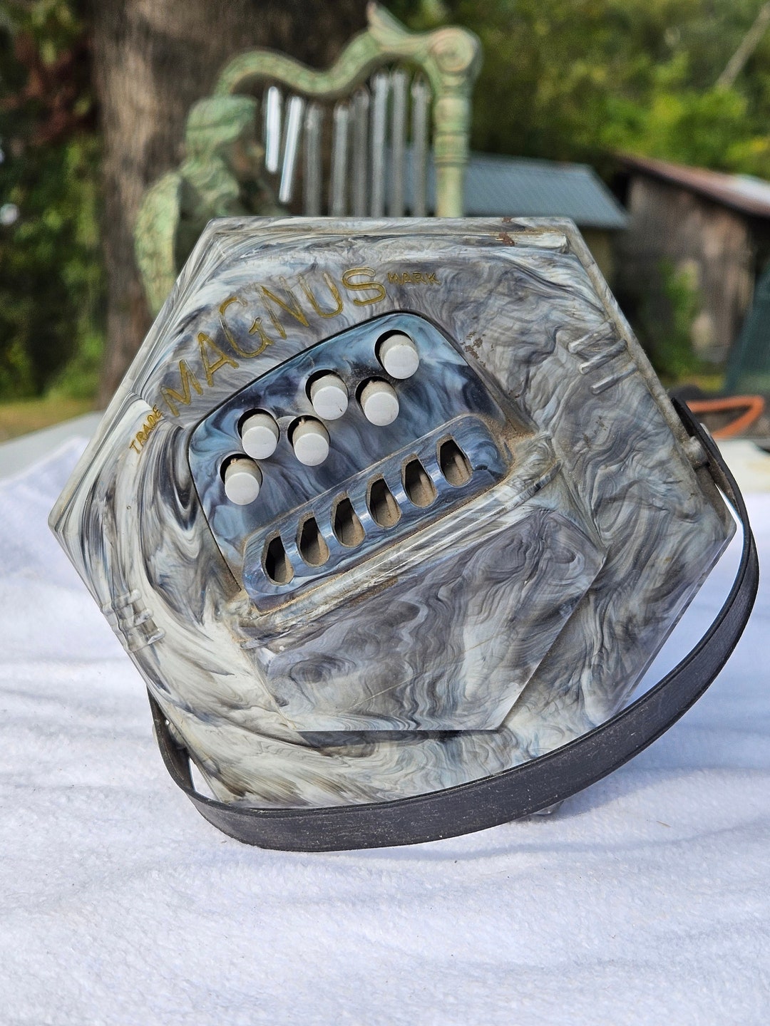 Vintage Magnus Concertina Toy/display 1950s Etsy