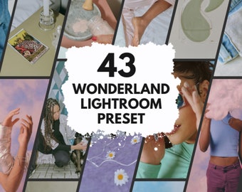 Wonderland Lightroom Presets Bundle - 43 Unique Filters for Desktop & Mobile Editing