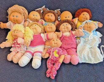Vintage 1980s 1990s Cabbage Patch Kids by Coleco,  Hasbro - Minor TLC Dolls - Your Choice