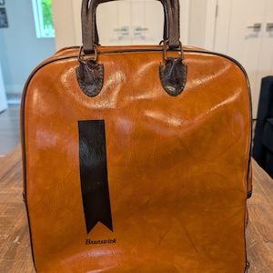 1970s Bowling Bag - Etsy