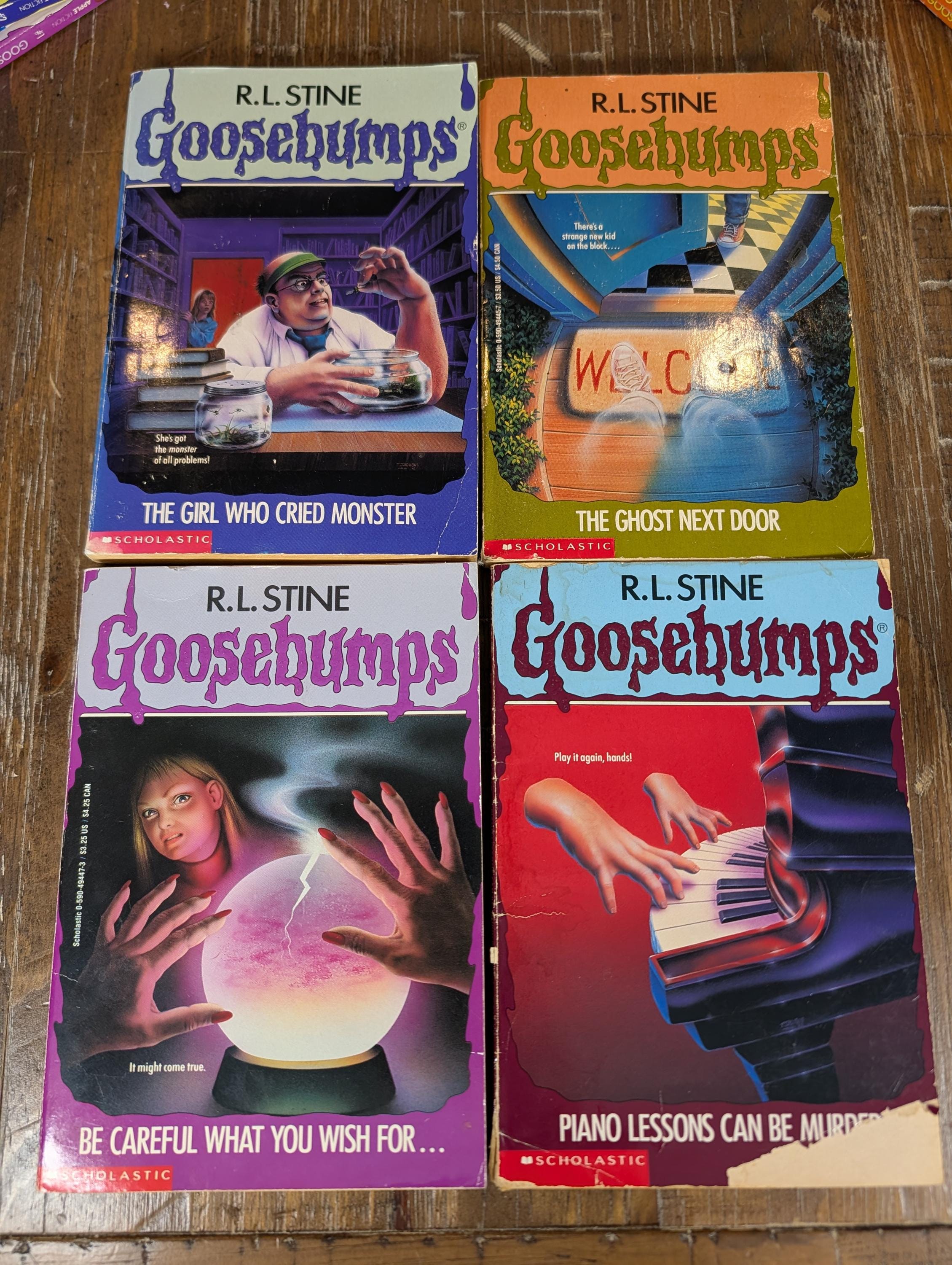 Vintage Goosebumps Books by R.L. Stine - Your Choice - Etsy 日本