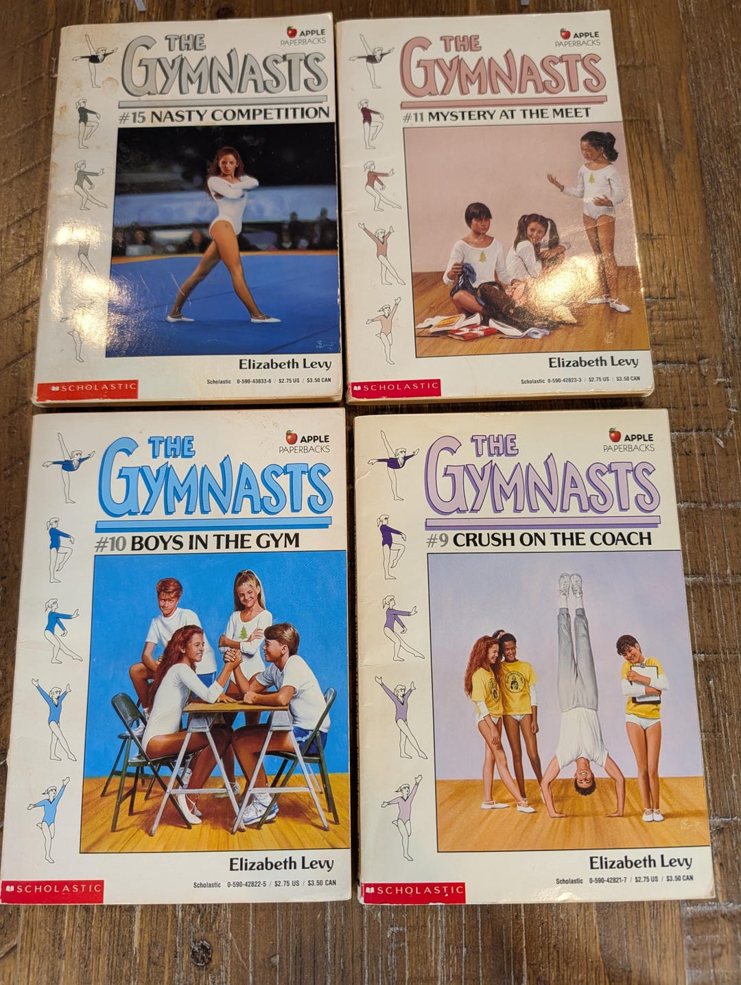 Athletes Gymnasts 洋書写真集2冊セット The Gymnasts Series - Elizabeth Levy - Your Choice of Book - First