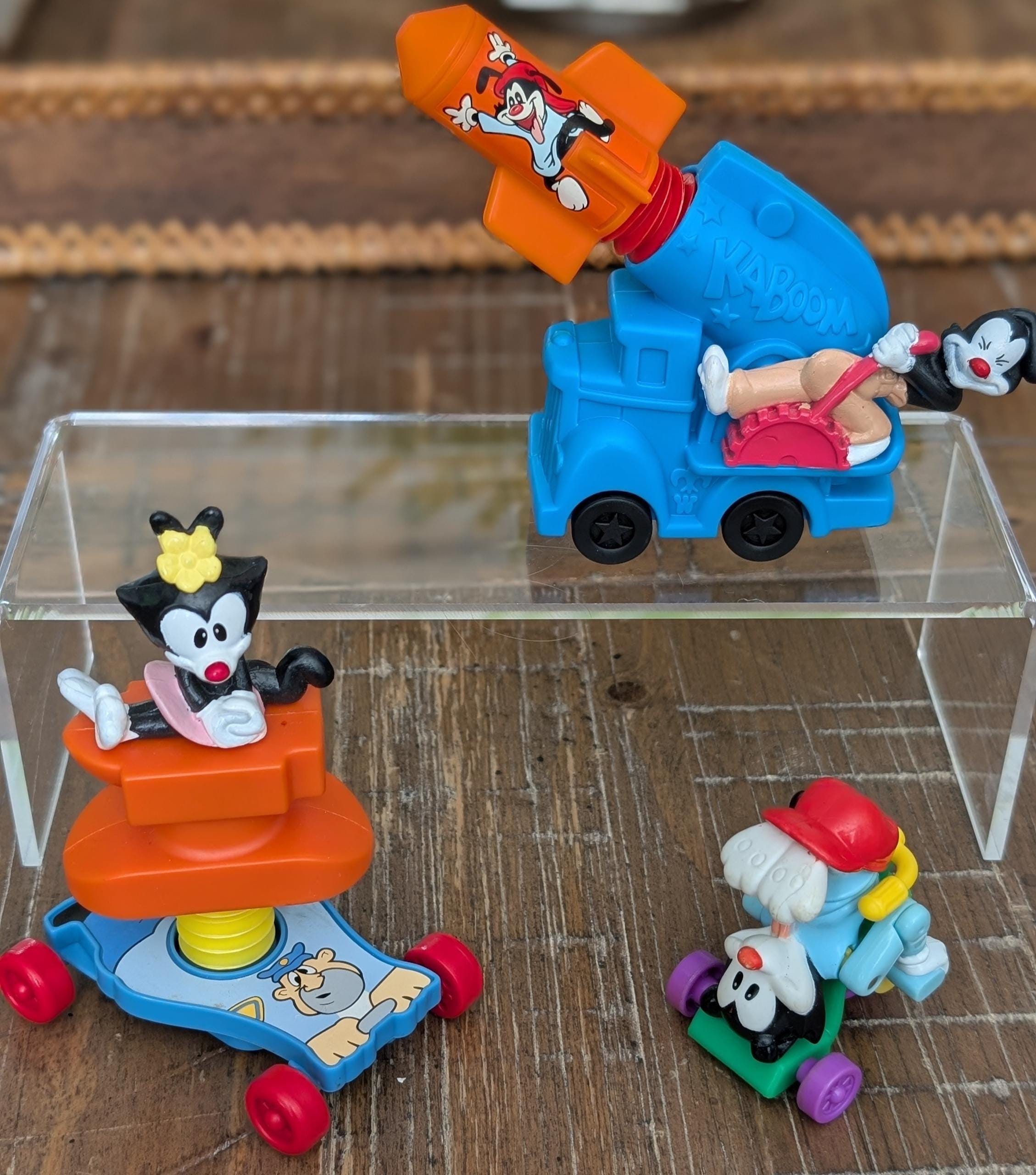Animaniacs Mcdonald's Happy Meal Toys From the 1990s, Featuring