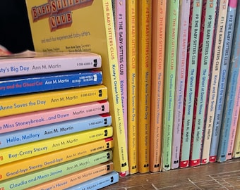 Vintage Babysitter's Club Books // Your Choice! // 1980s Preteen Book Series // Original Style Covers