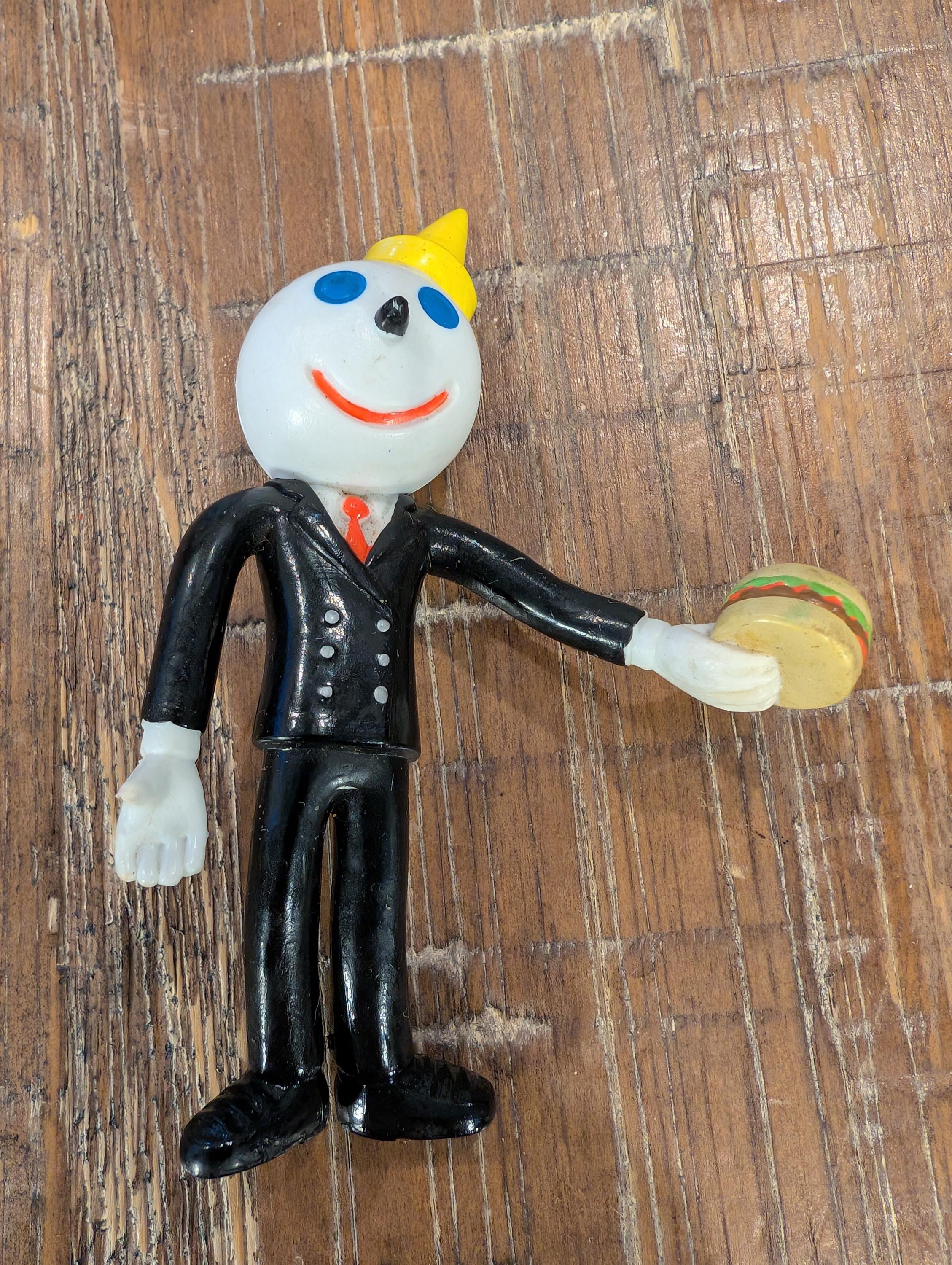 Vintage 1990's Jack in the Box Bendy Jack - Fast Food Toys - Your